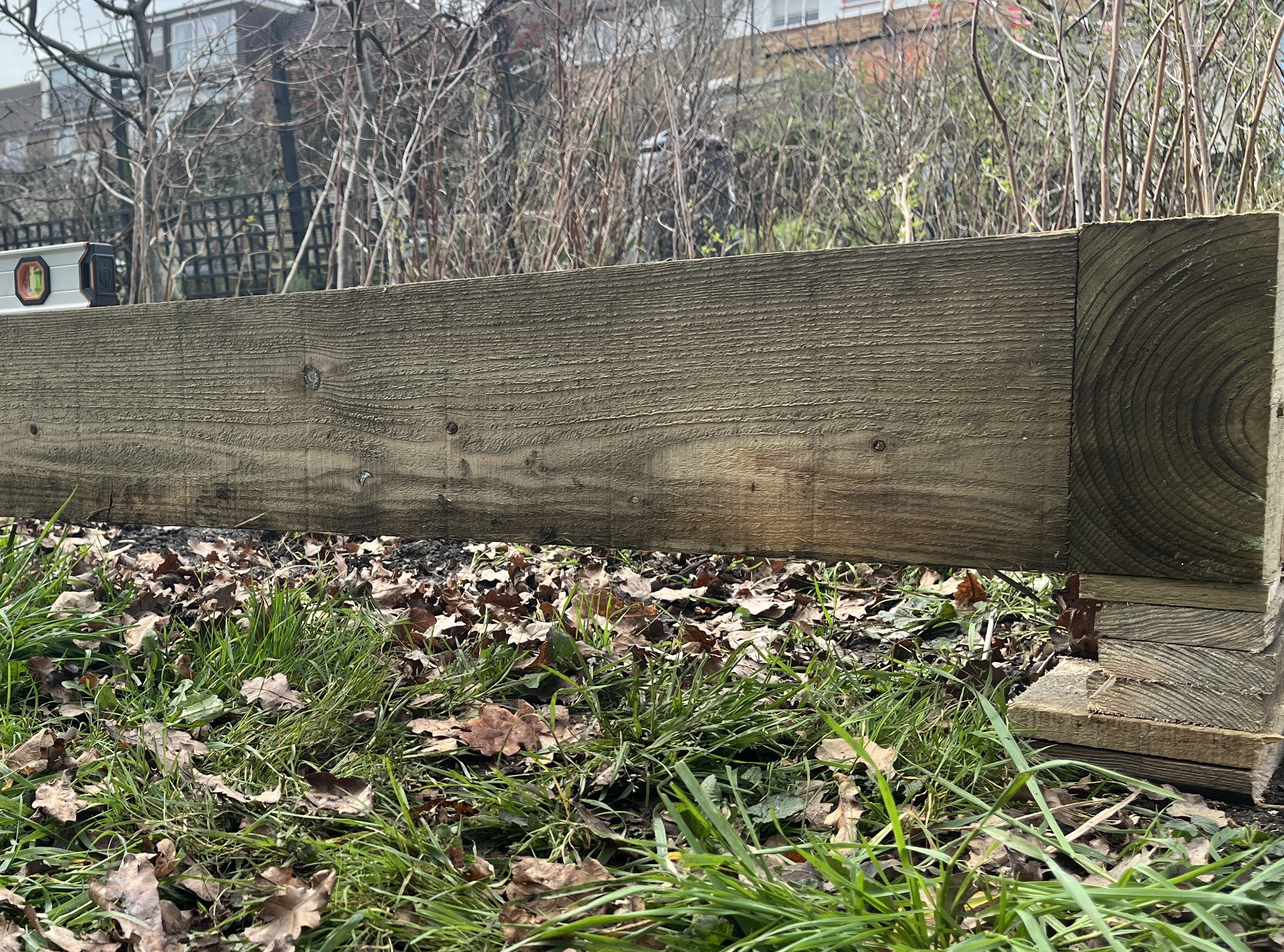 Spacers, enough? Who knows...