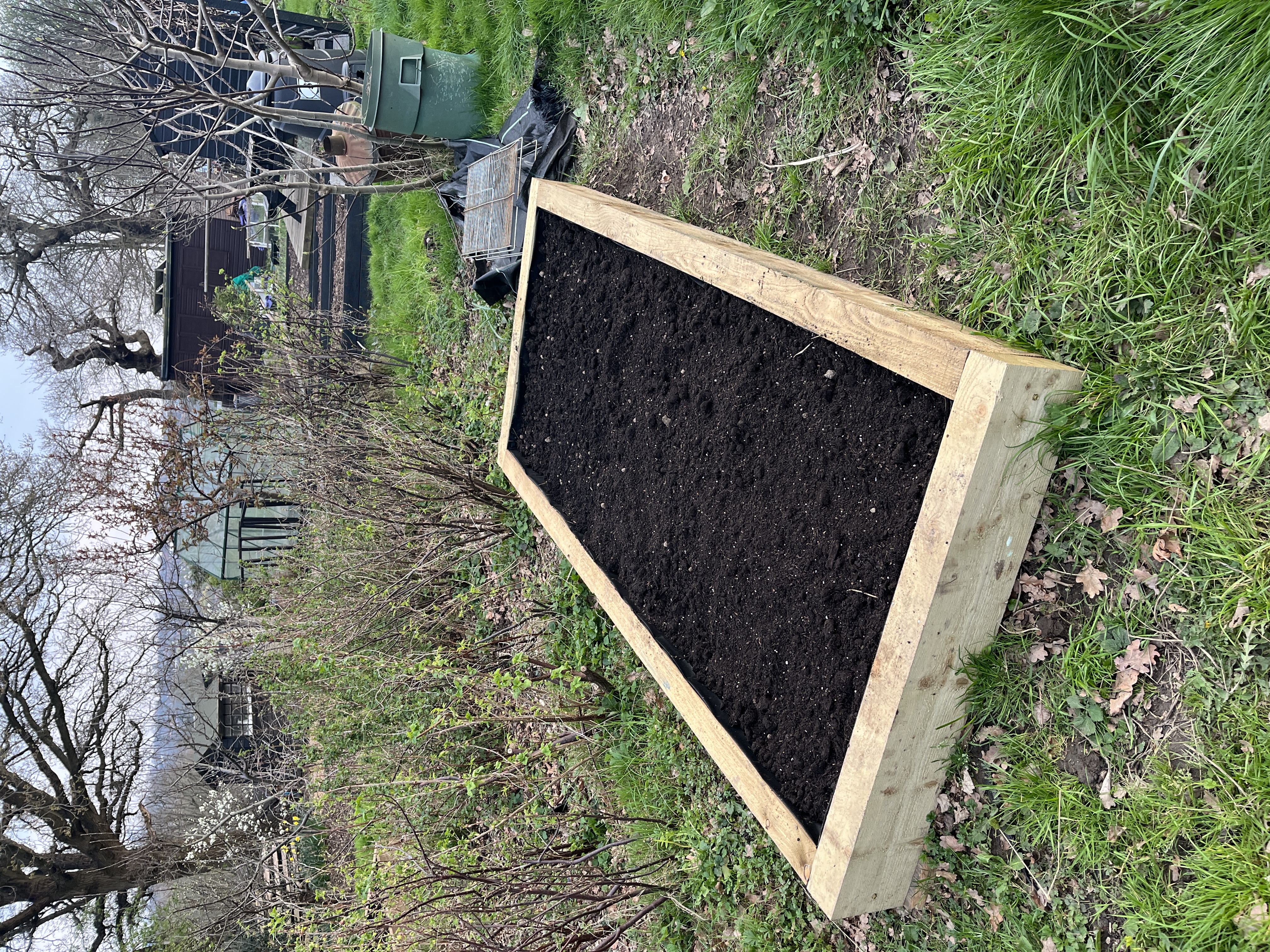 Compost (and a little horse manure)